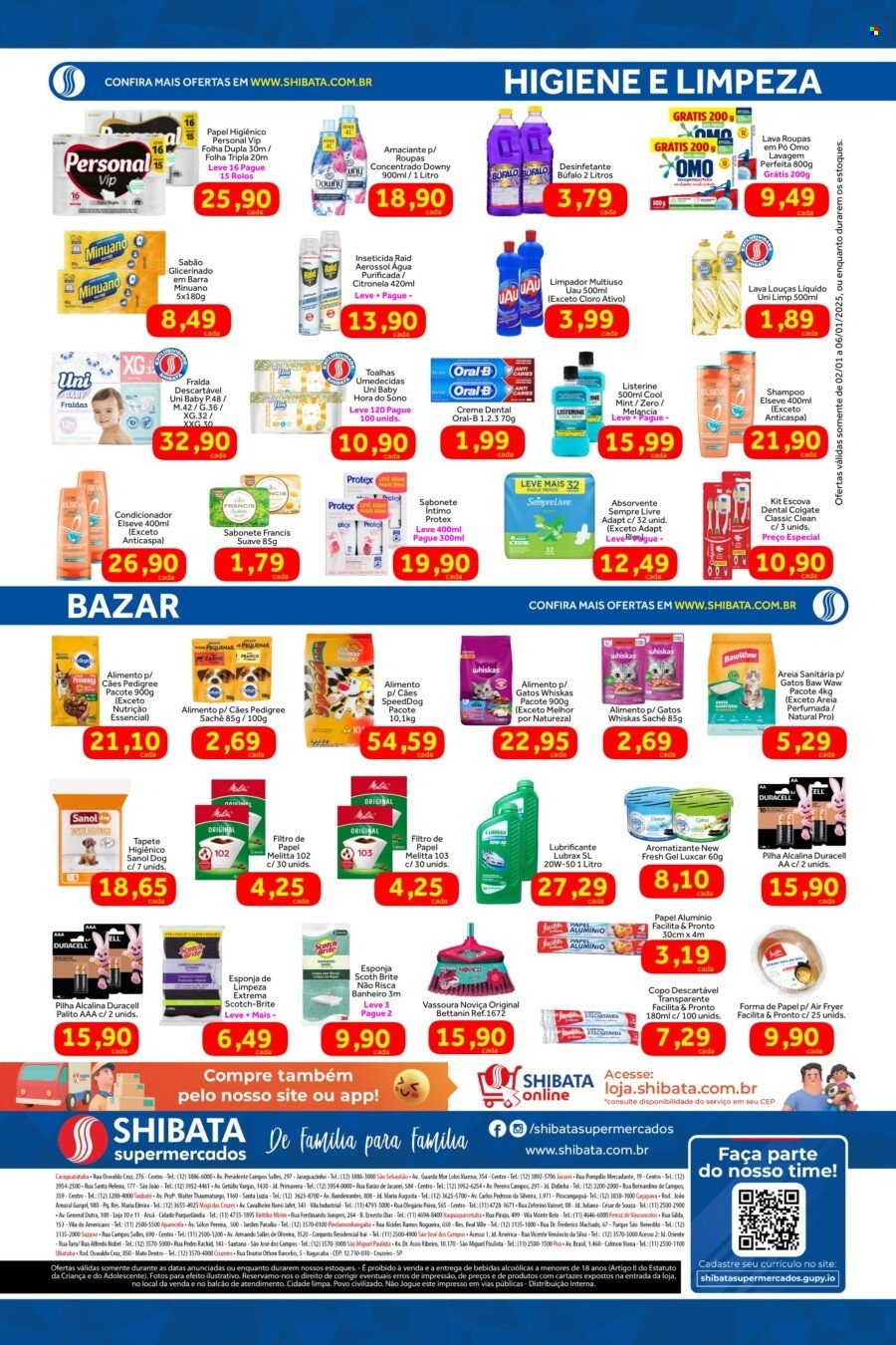 Folheto Shibata Supermercados - 02/01/2025 - 06/01/2025. Página 4