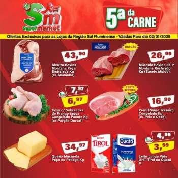 Folheto Rede Supermarket - 02/01/2025 - 02/01/2025.