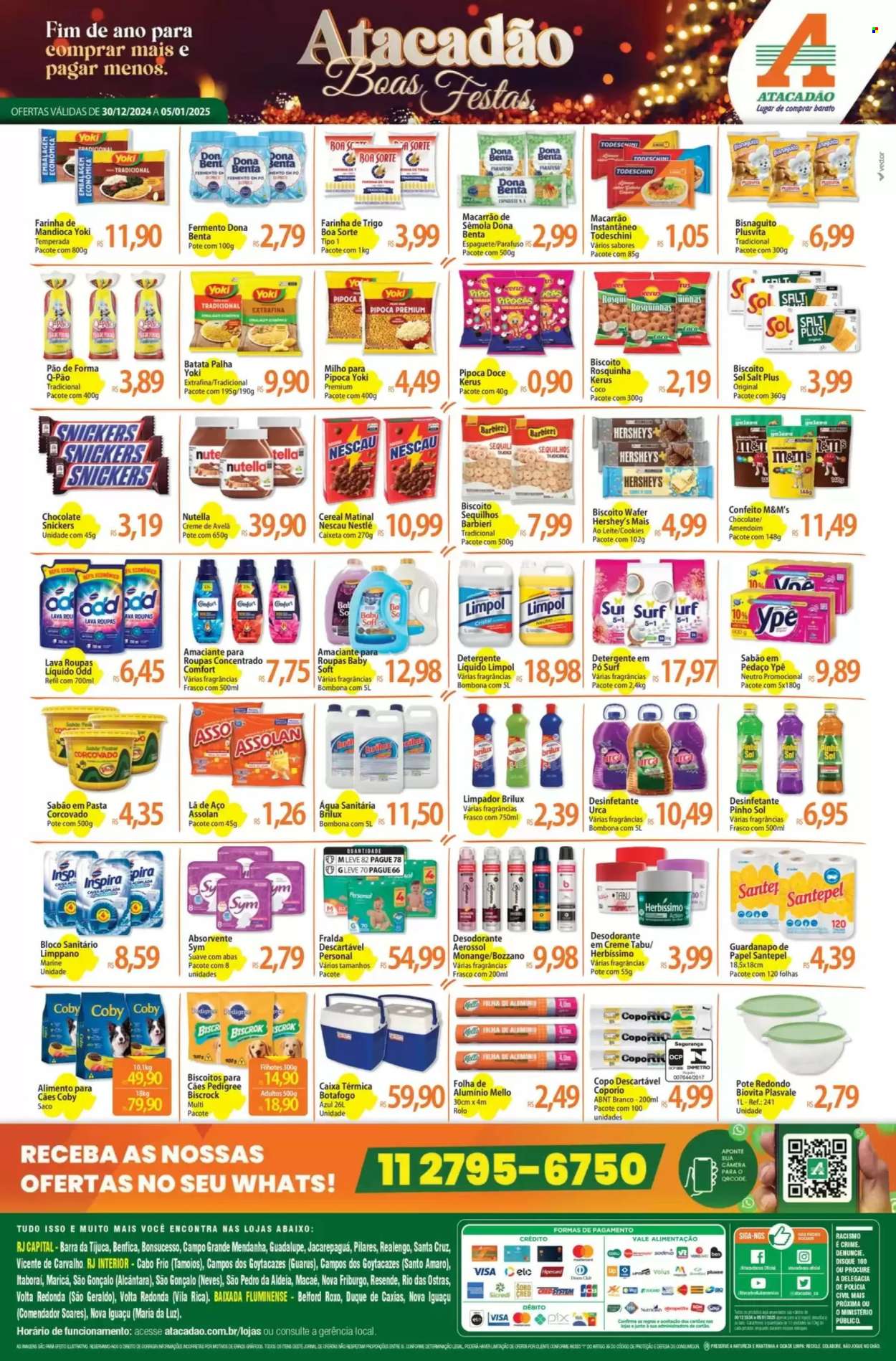 Folheto Atacadão - 30/12/2024 - 05/01/2025. Página 2