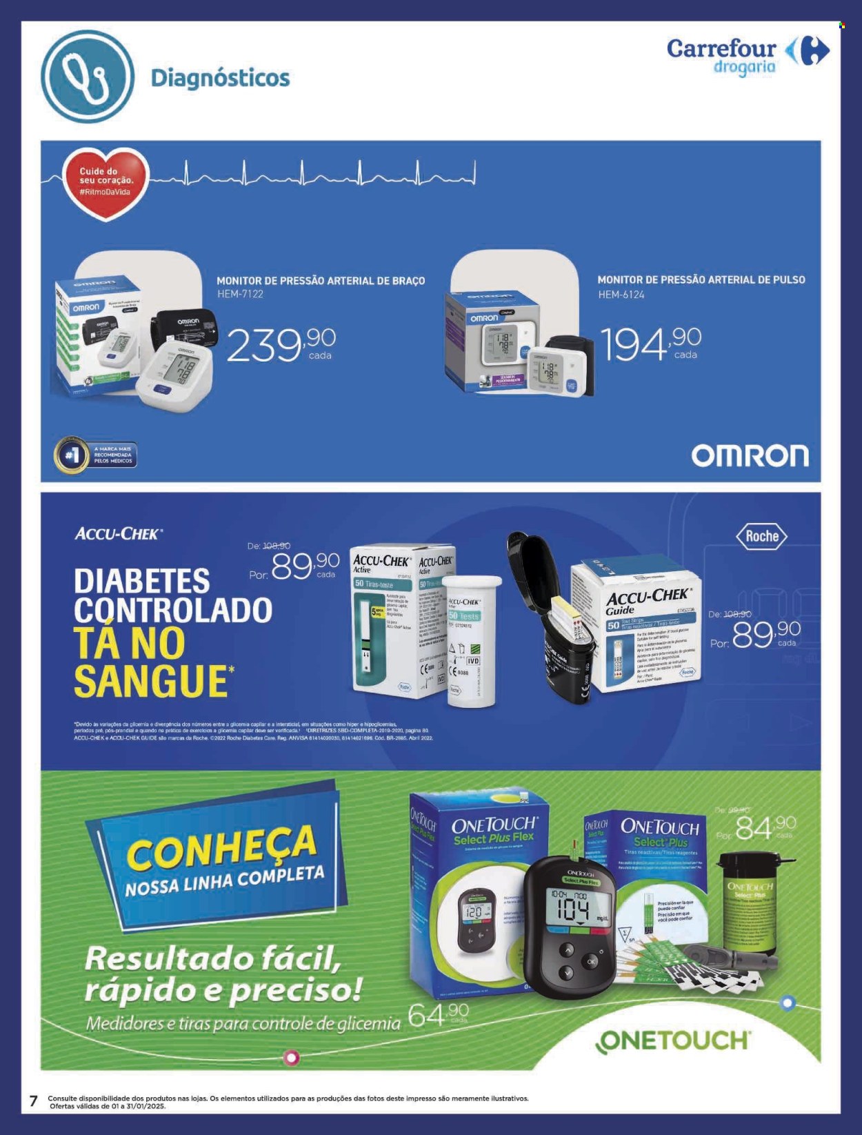 Folheto Carrefour Drogaria - 01/01/2025 - 31/01/2025. Página 7