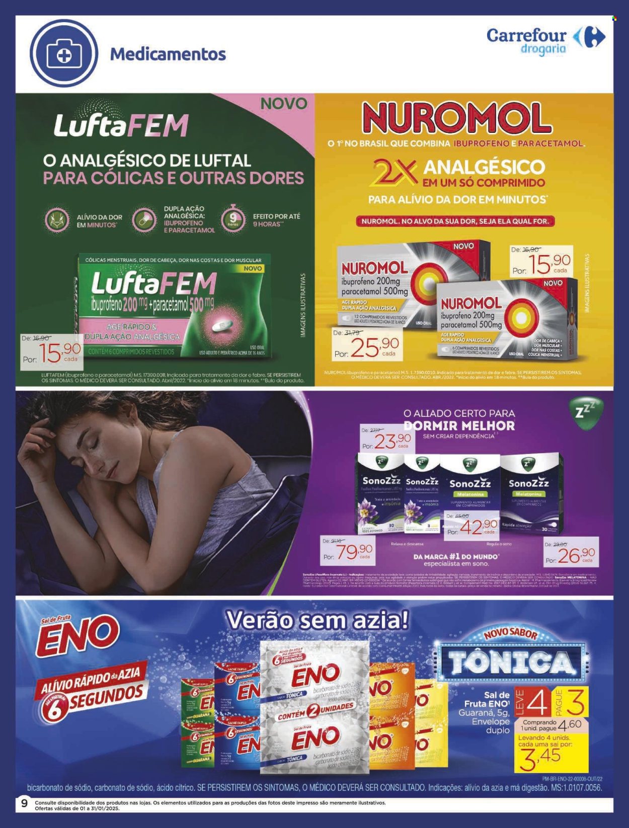 Folheto Carrefour Drogaria - 01/01/2025 - 31/01/2025. Página 9