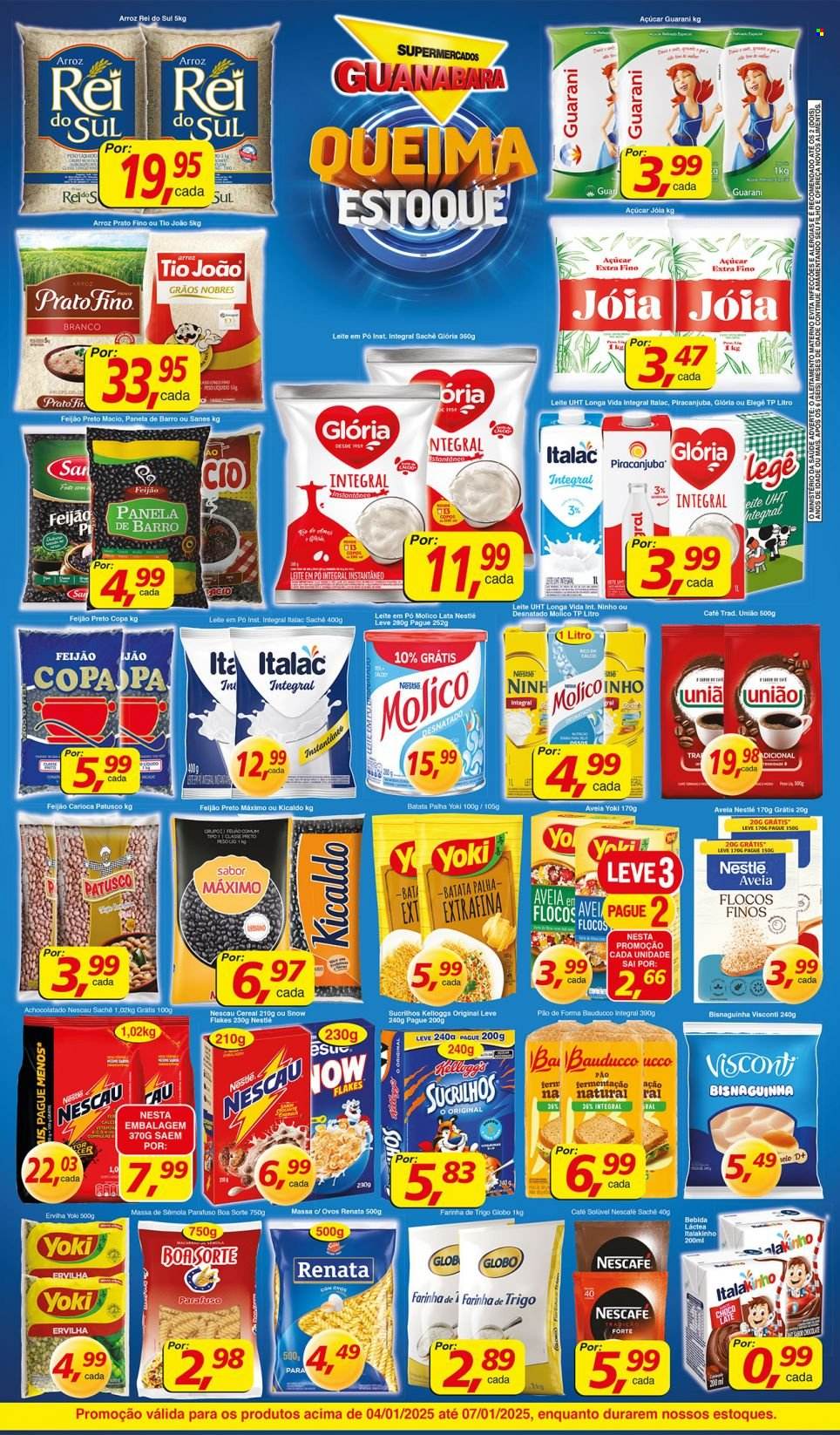 Folheto Supermercados Guanabara - 04/01/2025 - 07/01/2025. Página 2