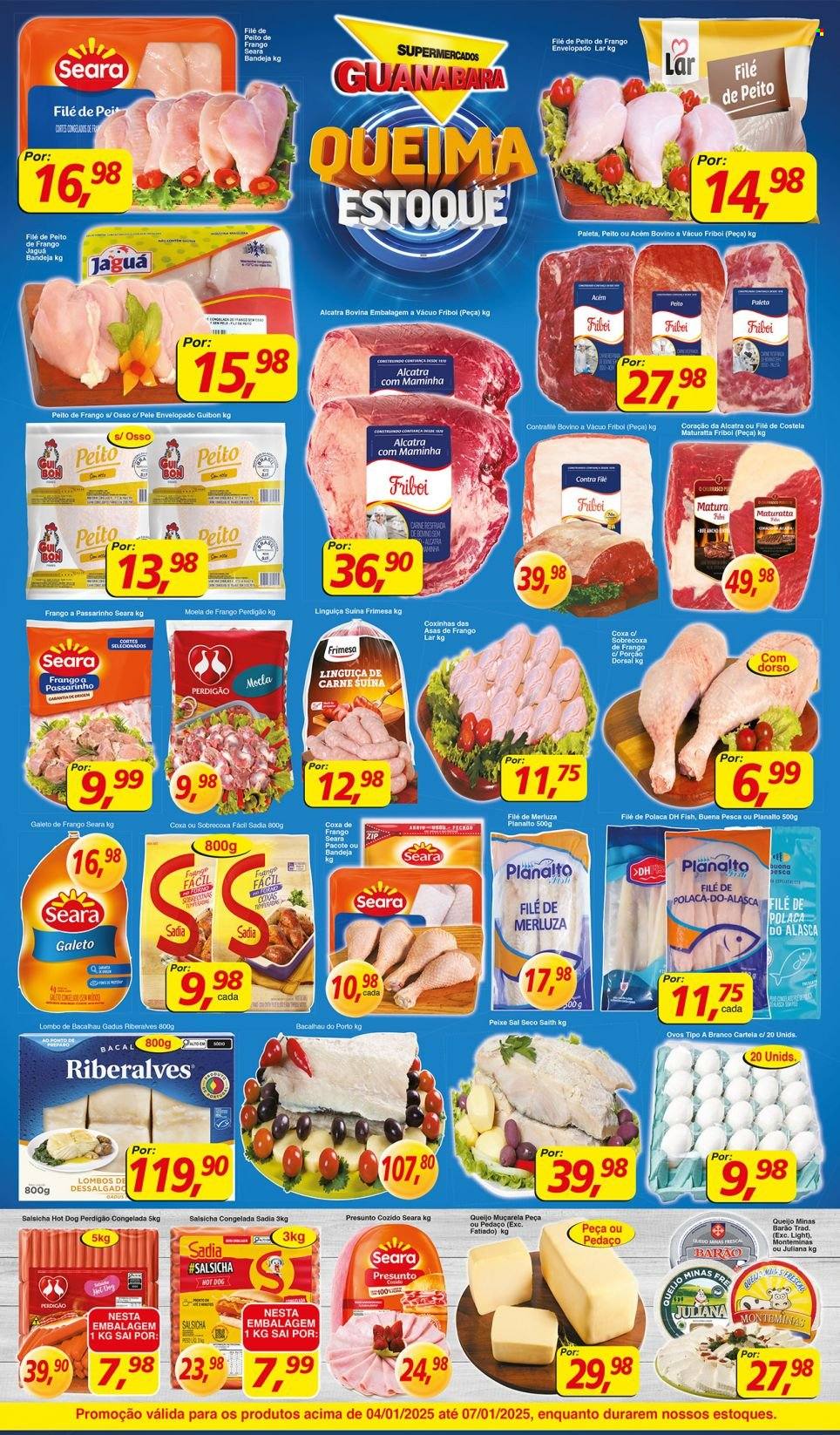 Folheto Supermercados Guanabara - 04/01/2025 - 07/01/2025. Página 5
