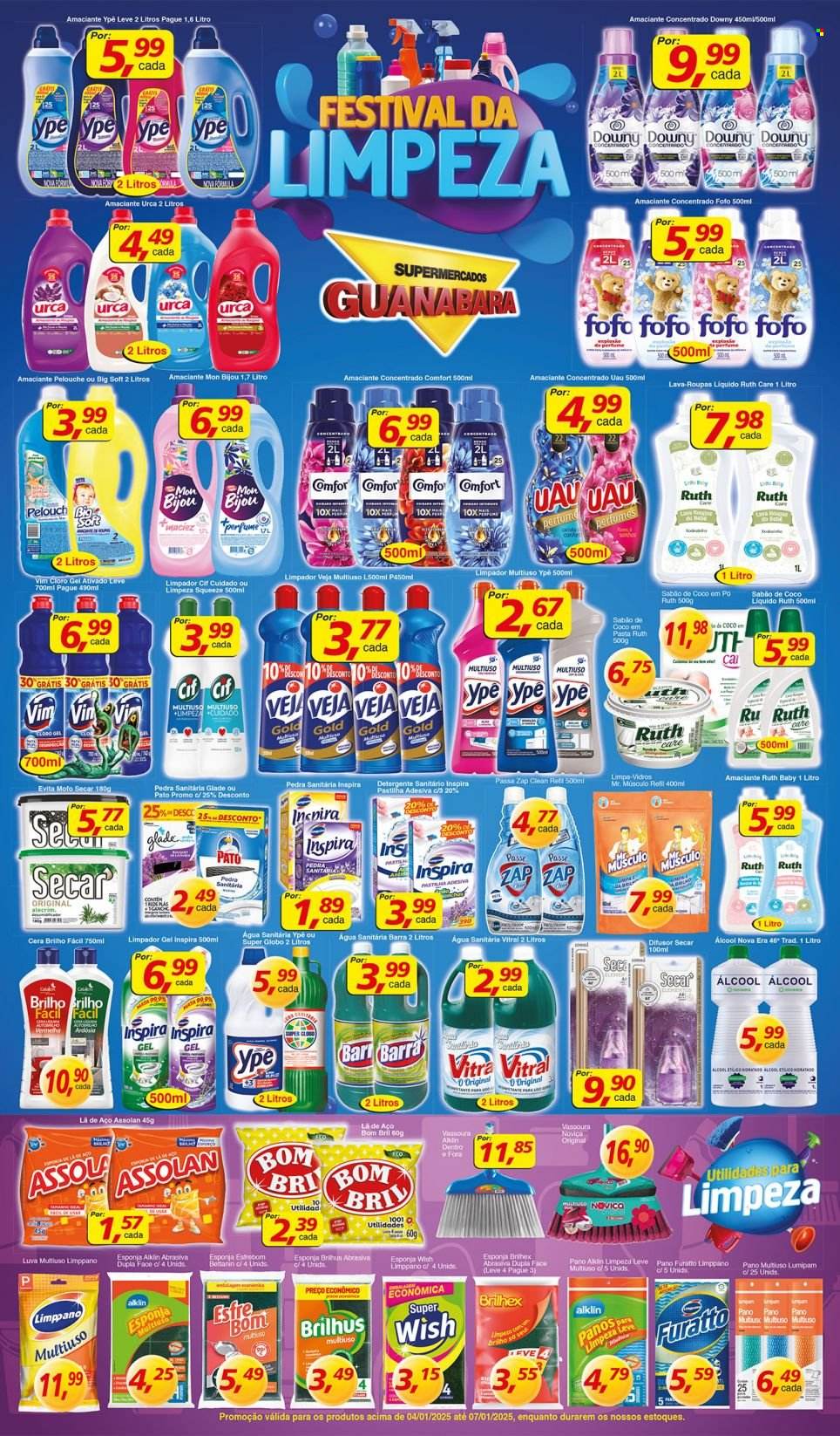 Folheto Supermercados Guanabara - 04/01/2025 - 07/01/2025. Página 7
