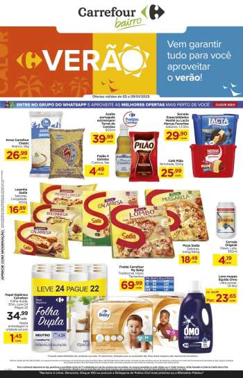 Folheto Carrefour Bairro - 03/01/2025 - 09/01/2025.