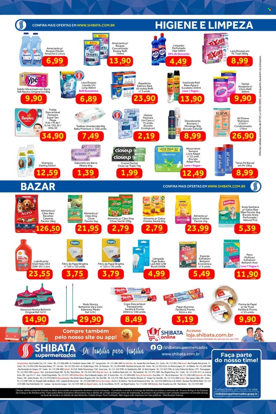 Folheto Shibata Supermercados - 07/01/2025 - 13/01/2025. Página 4