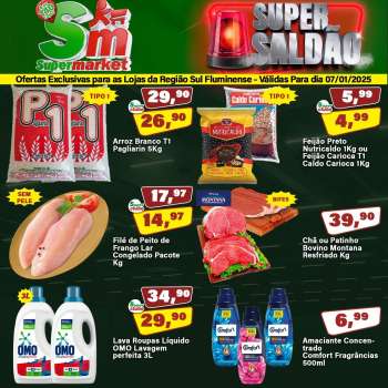 Folheto Rede Supermarket - 07/01/2025 - 09/01/2025.