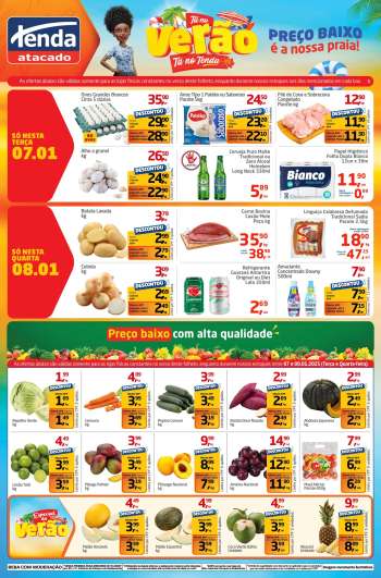 Folheto Tenda Atacado - 07/01/2025 - 08/01/2025.
