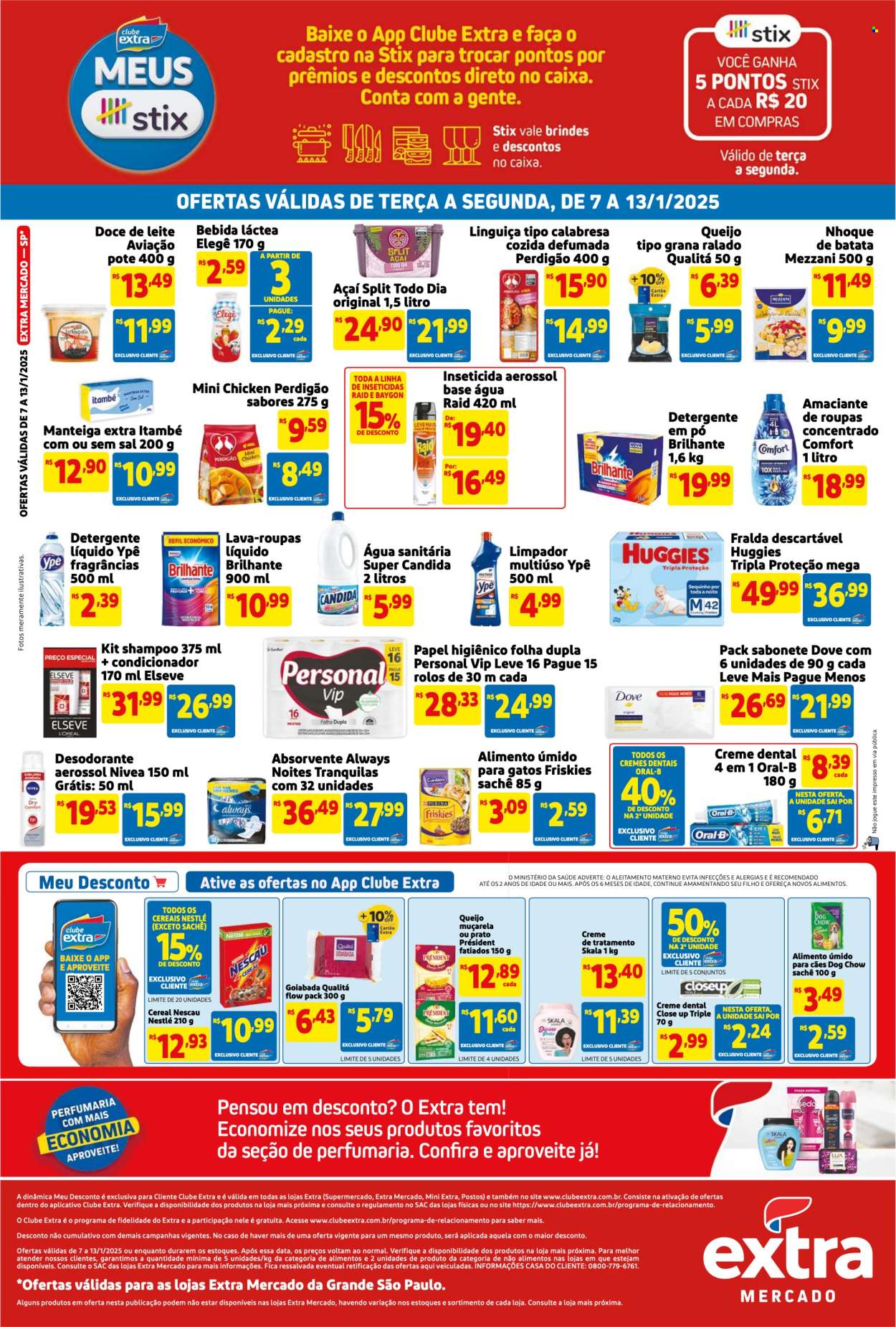 Folheto Mercado Extra - 07/01/2025 - 13/01/2025. Página 2