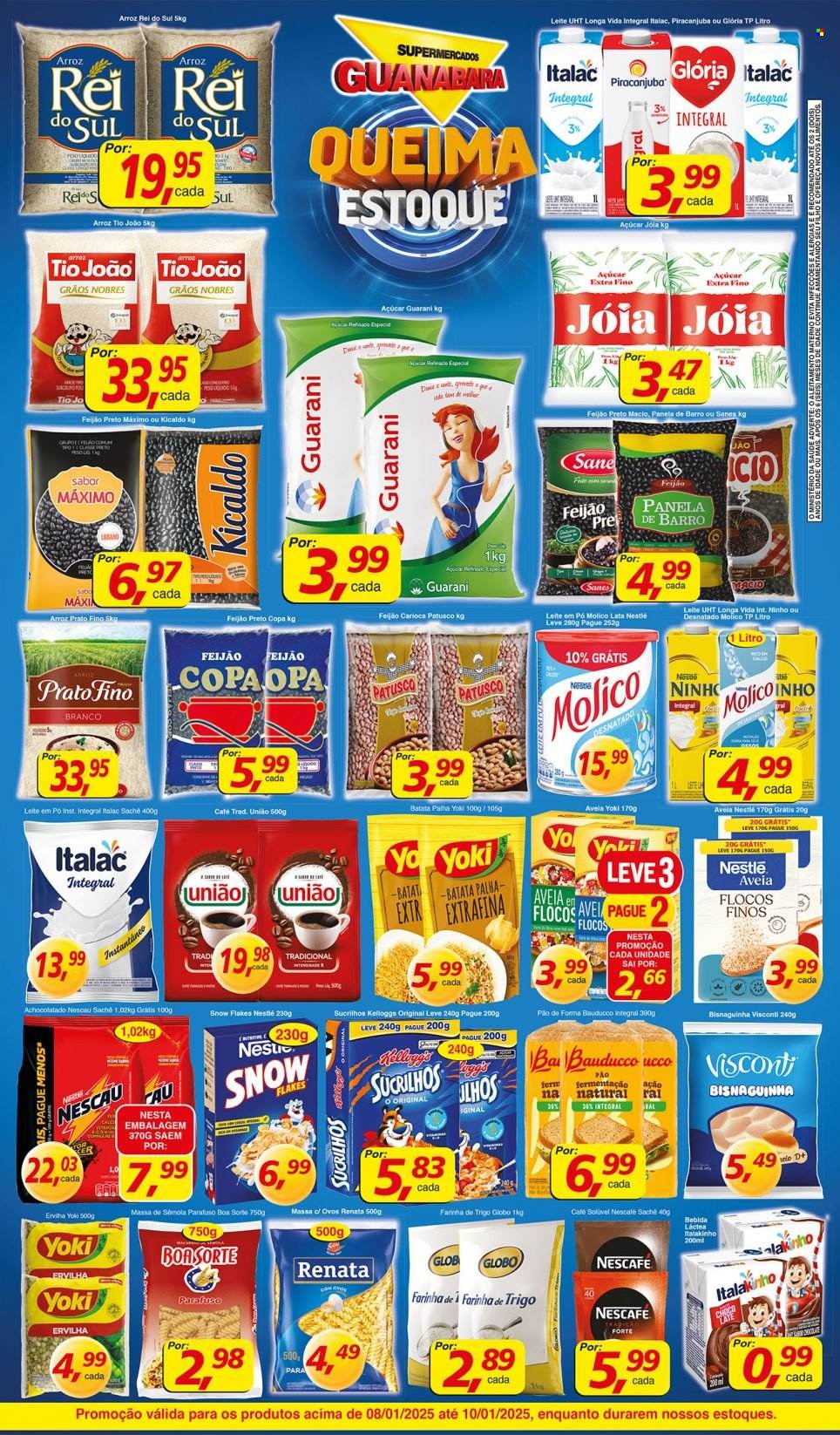 Folheto Supermercados Guanabara - 08/01/2025 - 10/01/2025. Página 2
