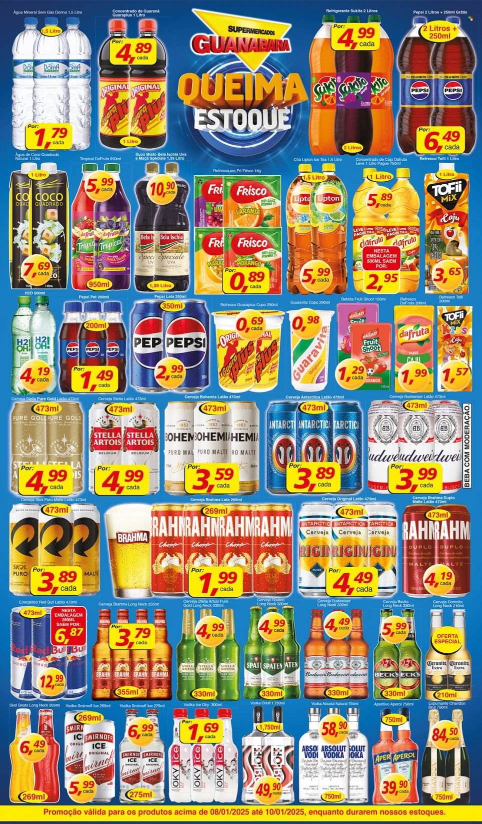Folheto Supermercados Guanabara - 08/01/2025 - 10/01/2025. Página 6
