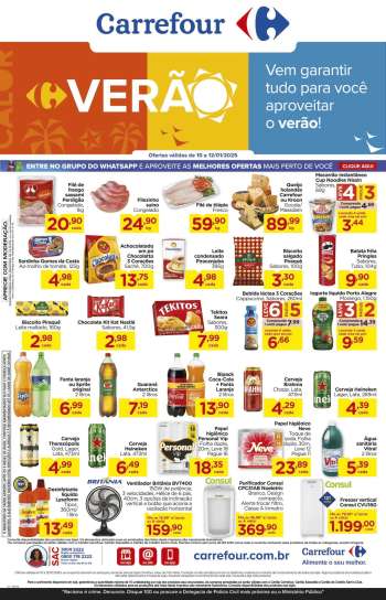 Folheto Carrefour Hiper - 10/01/2025 - 12/01/2025.