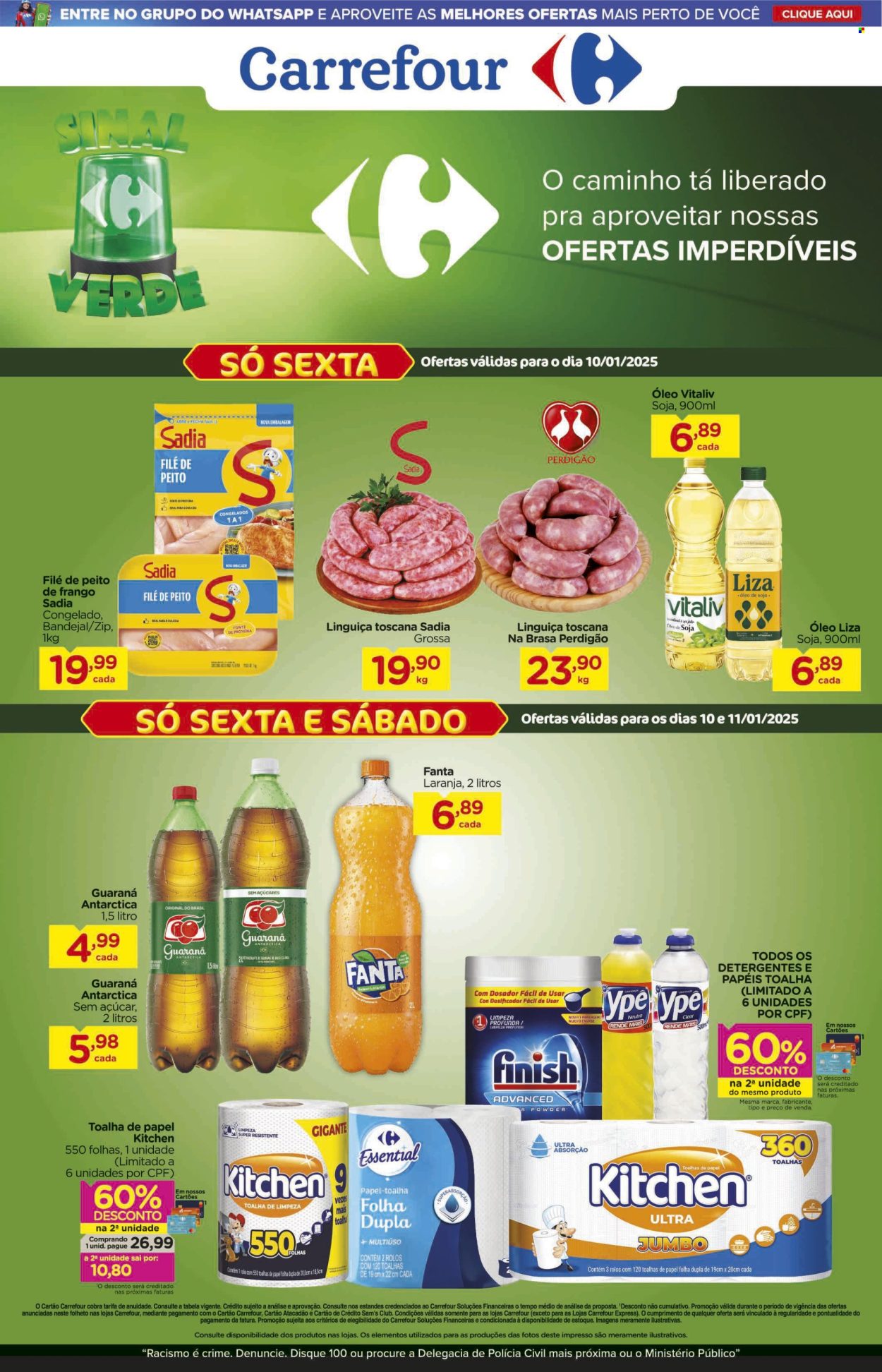 Folheto Carrefour Bairro - 10/01/2025 - 16/01/2025. Página 1