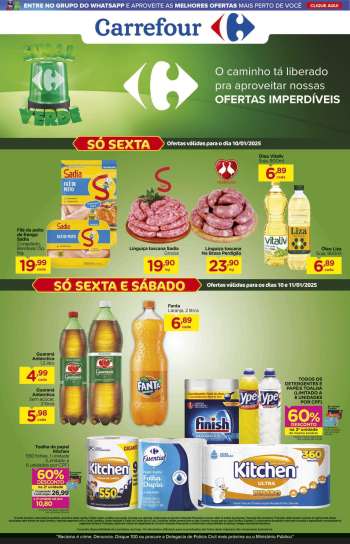 Folheto Carrefour Bairro - 10/01/2025 - 16/01/2025.
