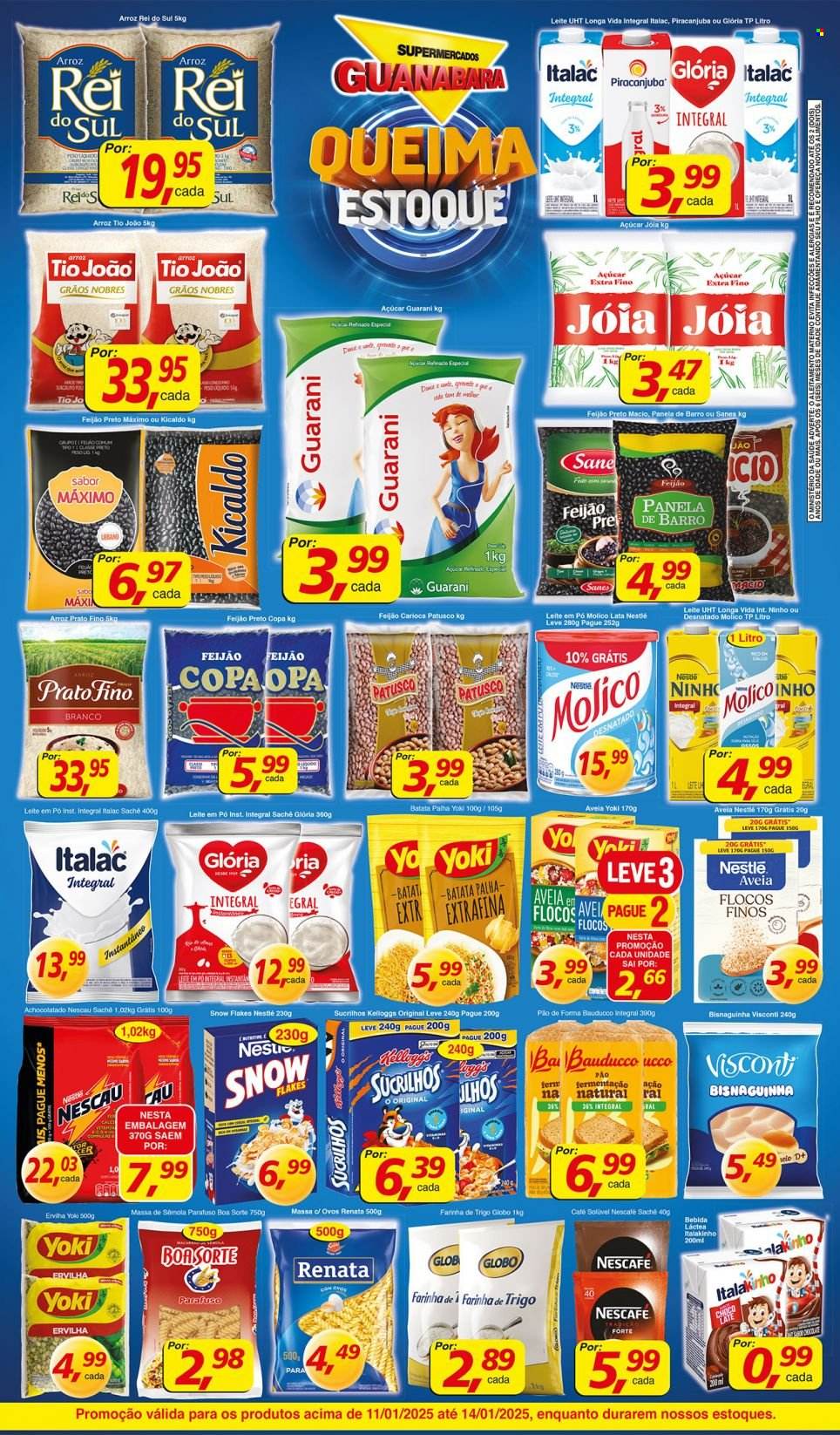 Folheto Supermercados Guanabara - 11/01/2025 - 14/01/2025. Página 2