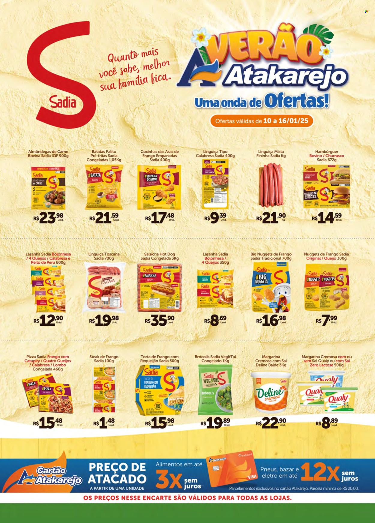 Folheto Atakadão Atakarejo - 10/01/2025 - 16/01/2025. Página 1