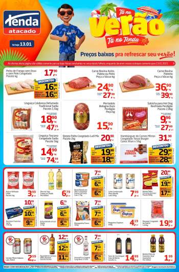 Folheto Tenda Atacado - 13/01/2025 - 13/01/2025.