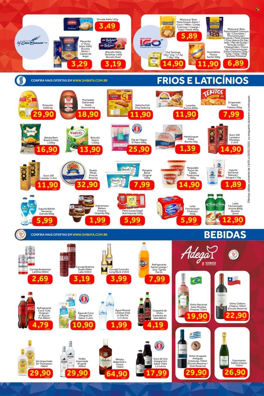 Folheto Shibata Supermercados - 14/01/2025 - 20/01/2025. Página 3