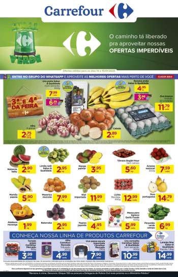 Folheto Carrefour Hiper - 14/01/2025 - 15/01/2025.
