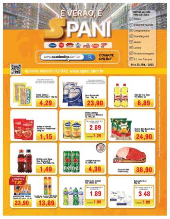 Folheto Spani Atacadista - 14/01/2025 - 20/01/2025.