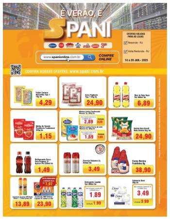 Folheto Spani Atacadista - 14/01/2025 - 20/01/2025.
