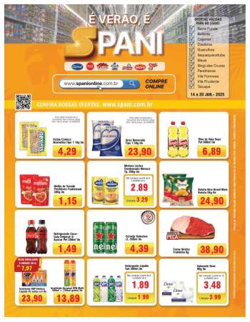 Folheto Spani Atacadista - 14/01/2025 - 20/01/2025.