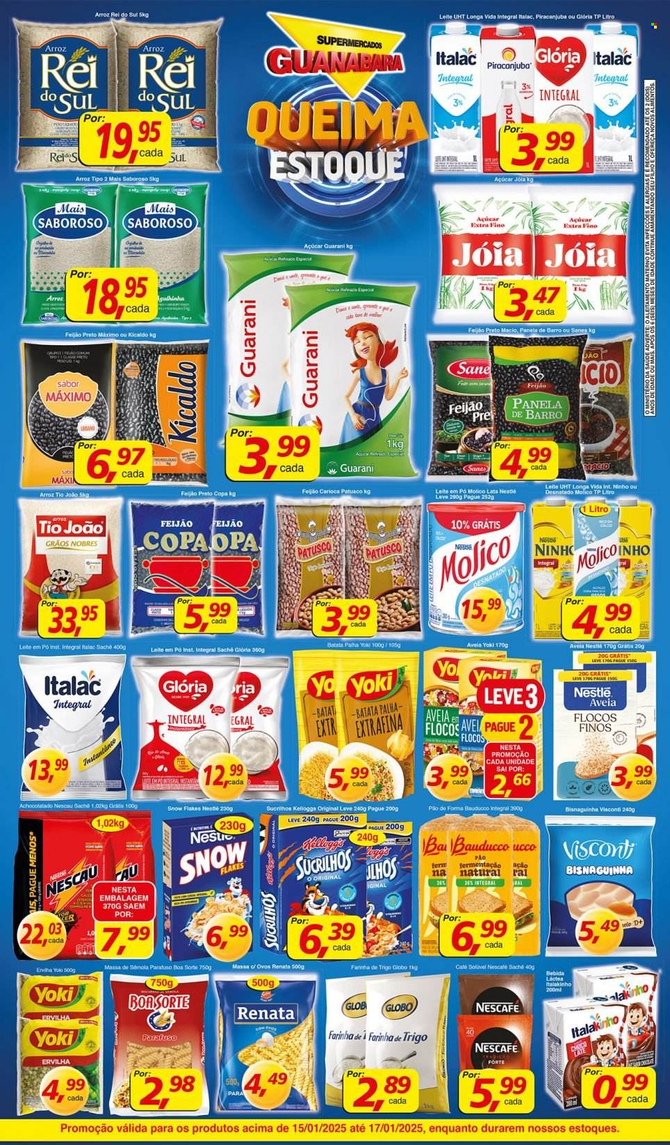 Folheto Supermercados Guanabara - 15/01/2025 - 17/01/2025. Página 2