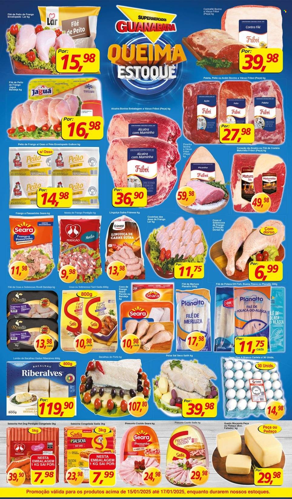 Folheto Supermercados Guanabara - 15/01/2025 - 17/01/2025. Página 5