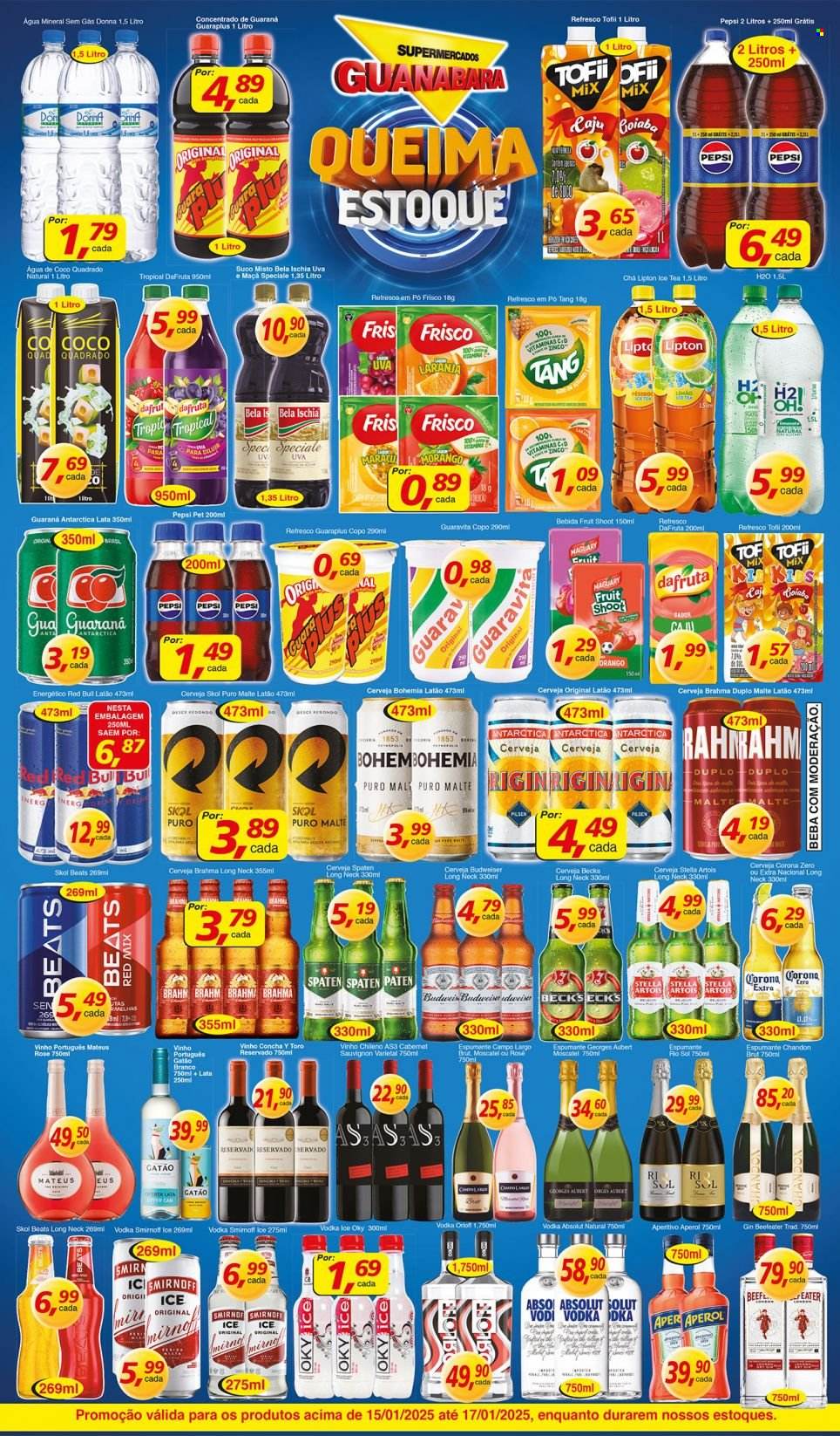 Folheto Supermercados Guanabara - 15/01/2025 - 17/01/2025. Página 6