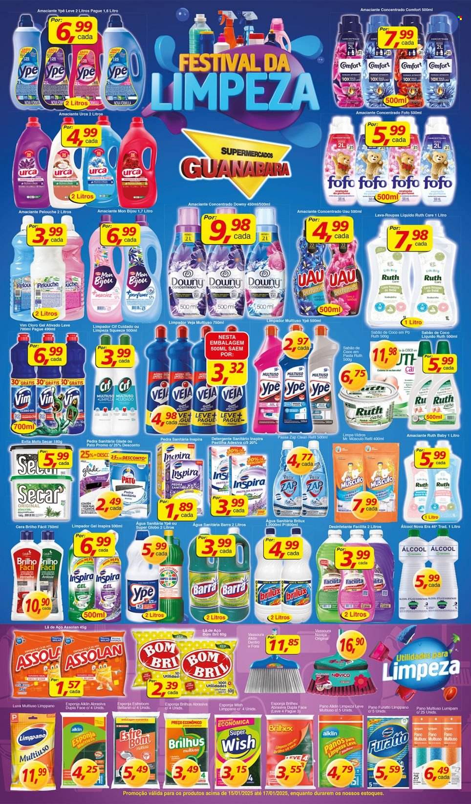 Folheto Supermercados Guanabara - 15/01/2025 - 17/01/2025. Página 7
