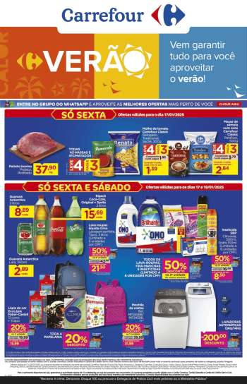Folheto Carrefour Hiper - 17/01/2025 - 23/01/2025.