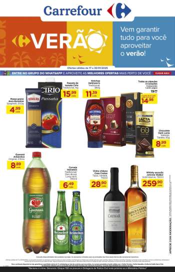 Folheto Carrefour Hiper - 17/01/2025 - 30/01/2025.