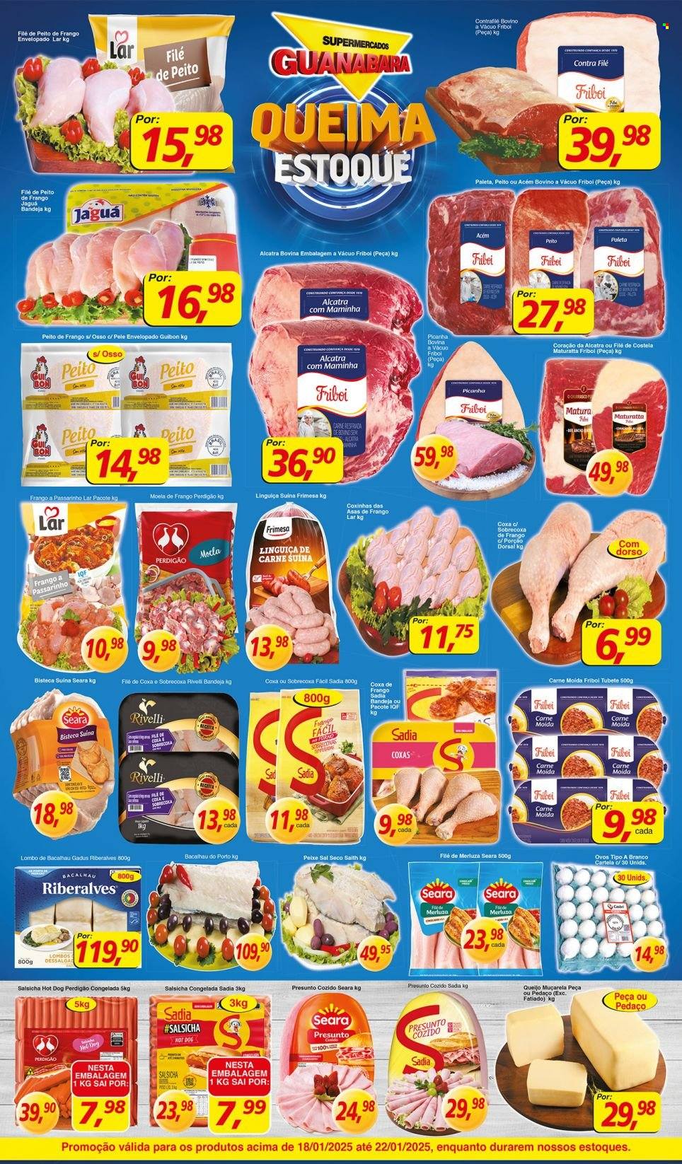 Folheto Supermercados Guanabara - 18/01/2025 - 22/01/2025. Página 5