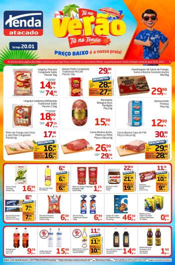 Folheto Tenda Atacado - 20/01/2025 - 20/01/2025.