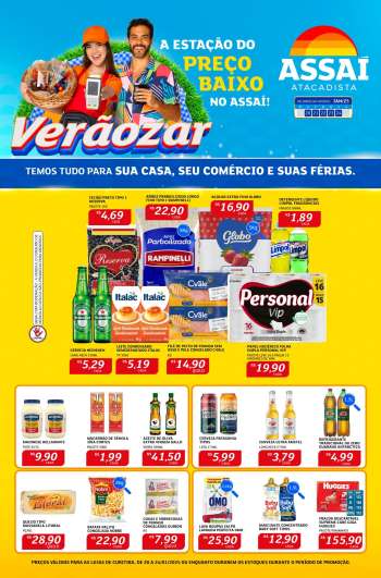 Folheto Assaí Atacadista - 20/01/2025 - 24/01/2025.