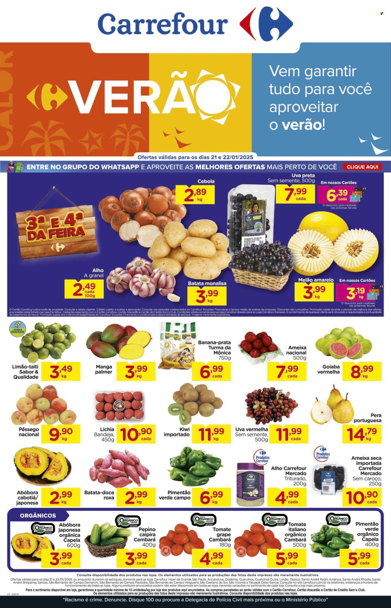 Folheto Carrefour Hiper - 21/01/2025 - 22/01/2025. Página 1