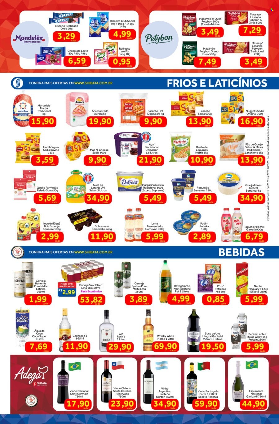 Folheto Shibata Supermercados - 21/01/2025 - 27/01/2025. Página 3