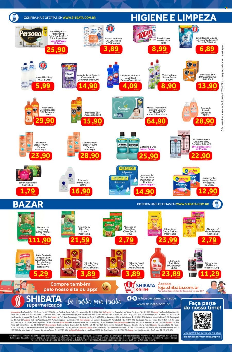 Folheto Shibata Supermercados - 21/01/2025 - 27/01/2025. Página 4