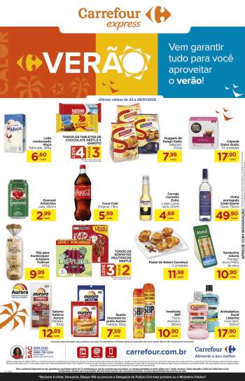 Folheto Carrefour - 23/01/2025 - 29/01/2025.