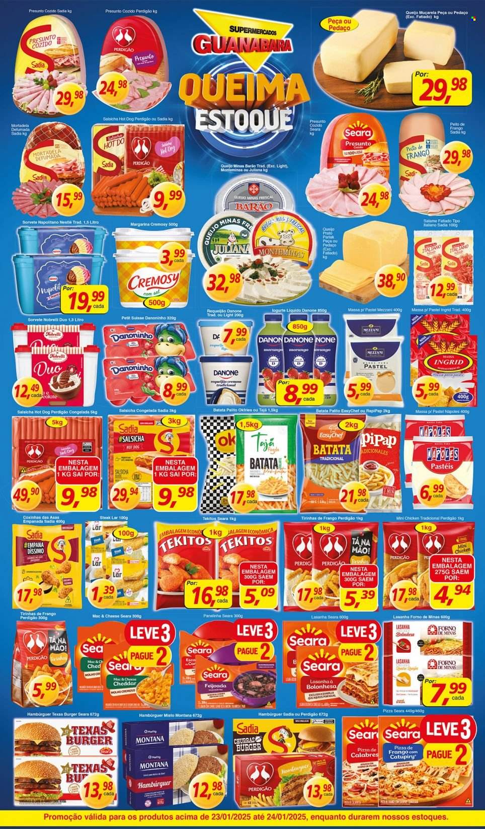 Folheto Supermercados Guanabara - 23/01/2025 - 24/01/2025. Página 8