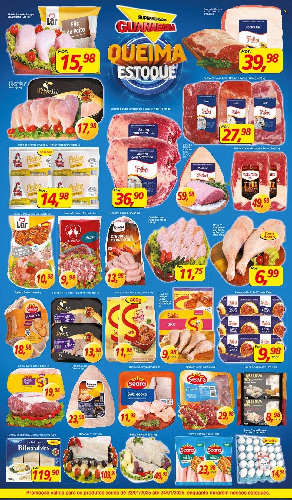 Folheto Supermercados Guanabara - 23/01/2025 - 24/01/2025. Página 9