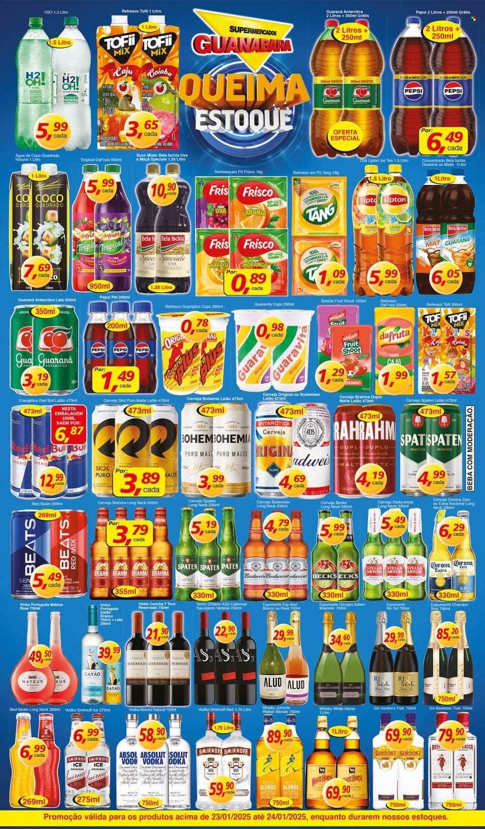 Folheto Supermercados Guanabara - 23/01/2025 - 24/01/2025. Página 10