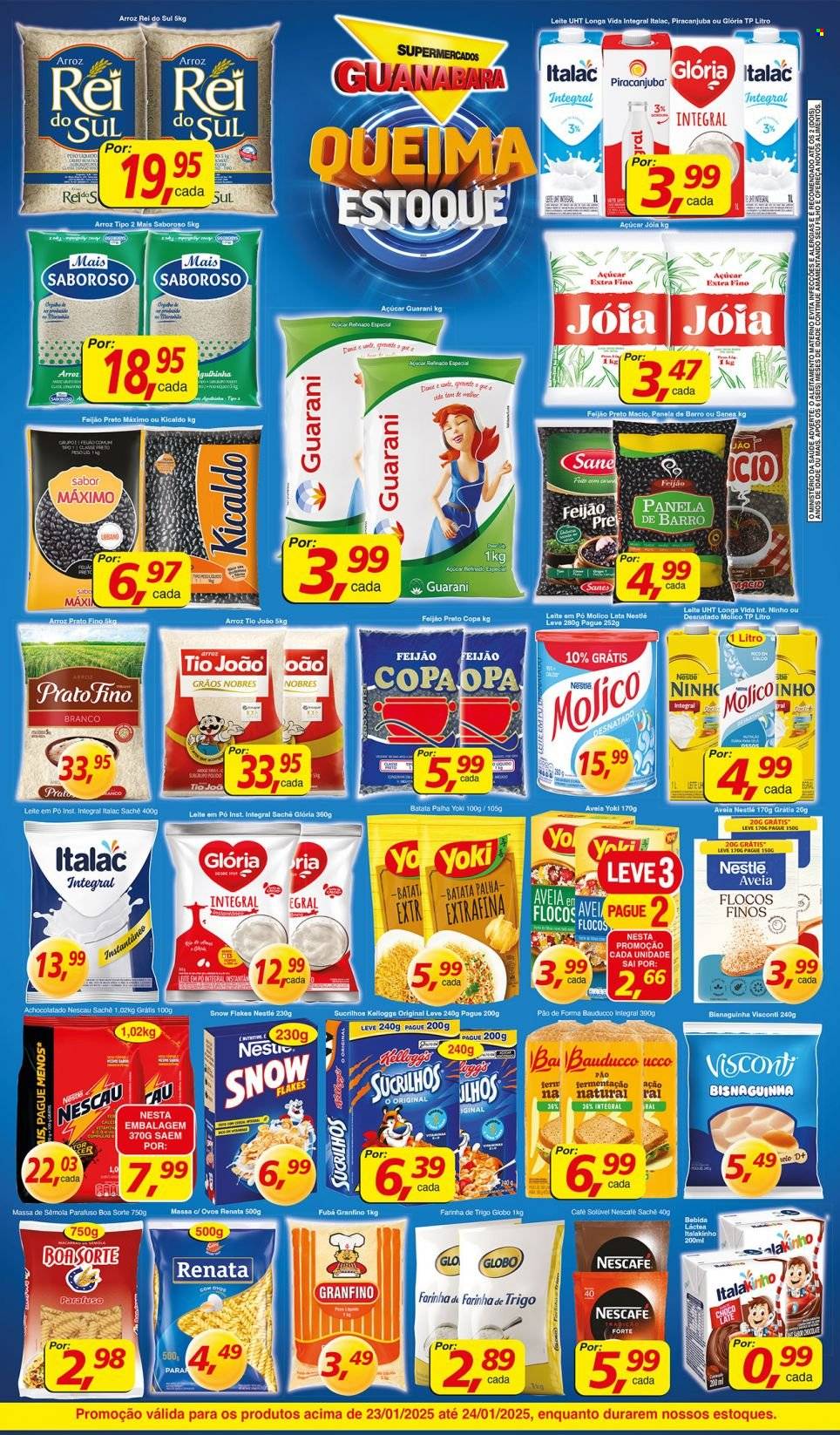 Folheto Supermercados Guanabara - 23/01/2025 - 24/01/2025. Página 11