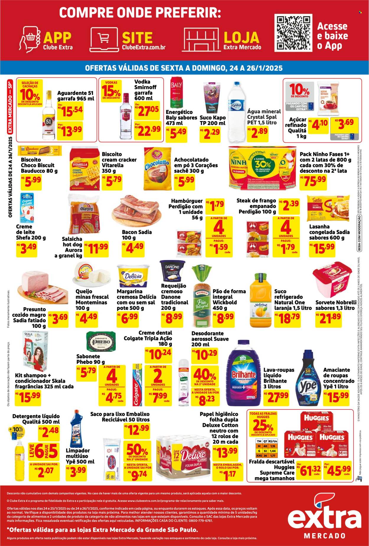 Folheto Mercado Extra - 24/01/2025 - 26/01/2025. Página 2