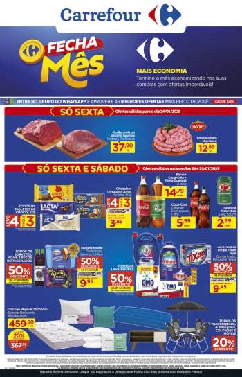 Folheto Carrefour Hiper - 24/01/2025 - 30/01/2025.