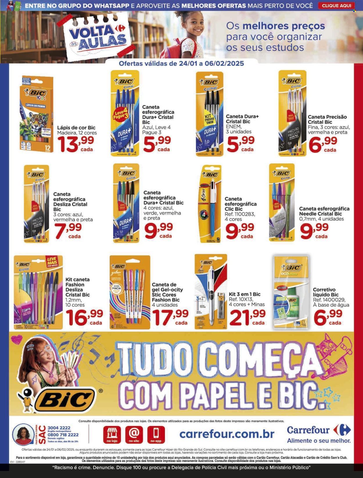 Folheto Carrefour Hiper - 24/01/2025 - 06/02/2025. Página 8