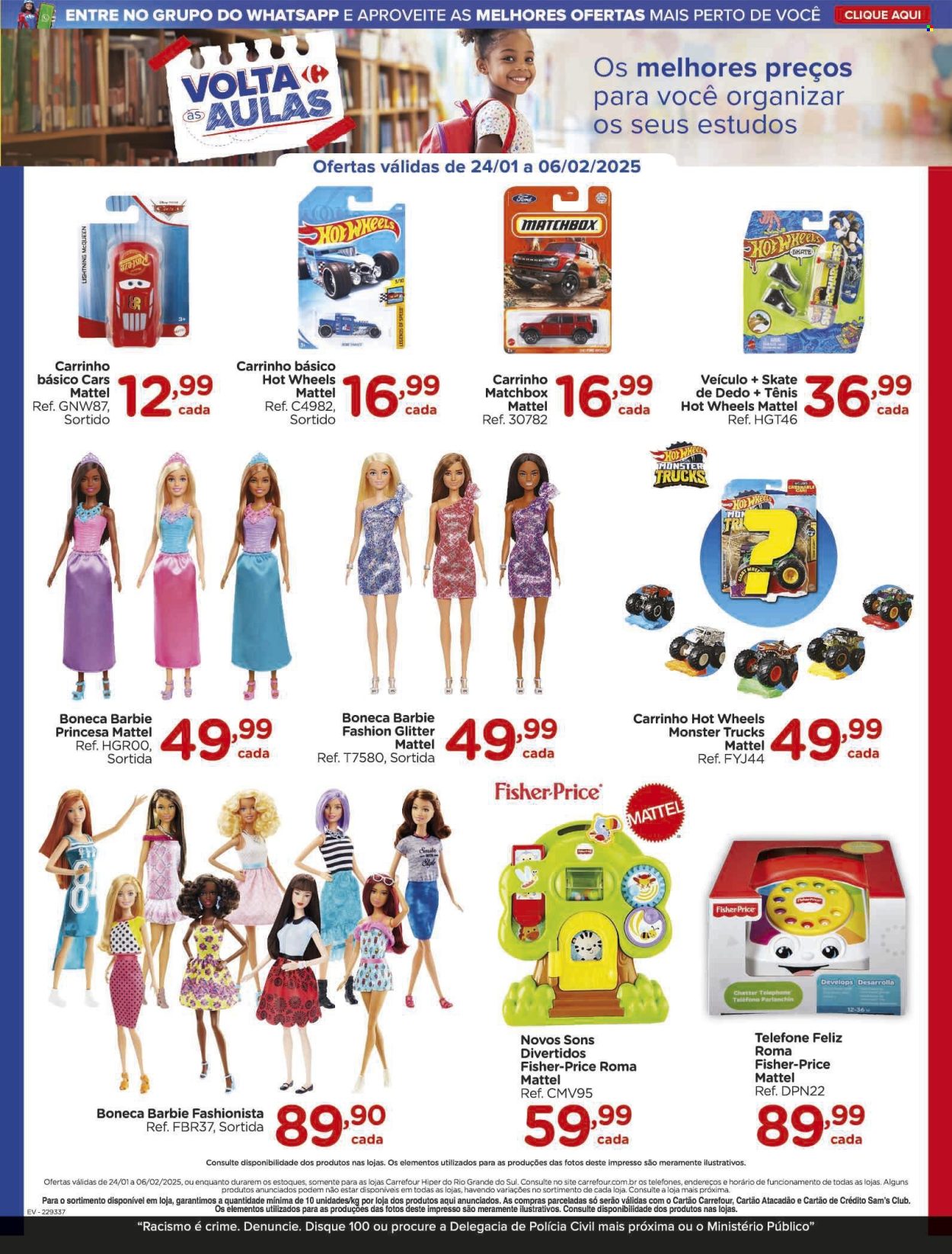Folheto Carrefour Hiper - 24/01/2025 - 06/02/2025. Página 9