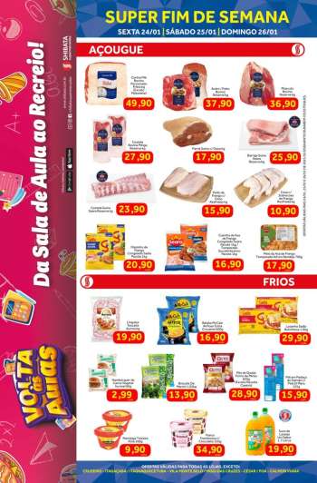 Folheto Shibata Supermercados - 24/01/2025 - 26/01/2025.