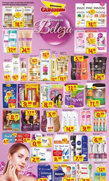 Folheto Supermercados Guanabara - 25/01/2025 - 28/01/2025.