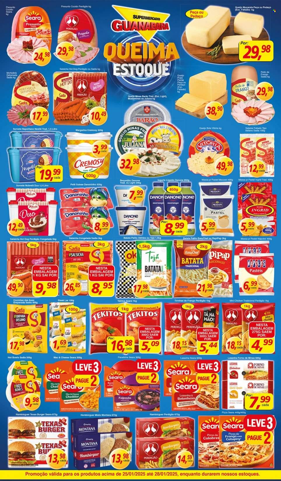 Folheto Supermercados Guanabara - 25/01/2025 - 28/01/2025. Página 8